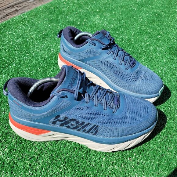 HOKA ONE ONE BONDI 7 - Men's Running Shoes - SIZE 10.5 - Picture 2 of 9